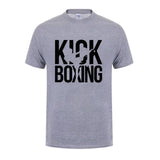 Grey High Kick MMA Shirts XMARTIAL