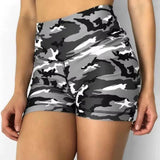 Grey Hunter Compression Camo Shorts Women XMARTIAL