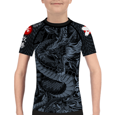 Heilong Dragon Kids Rash Guard XMARTIAL