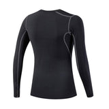 High-Performance Women's Long Sleeve Black Compression Shirt XMARTIAL