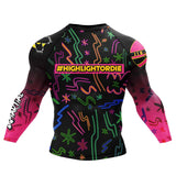 Highlight Or Die Rash Guard XMARTIAL