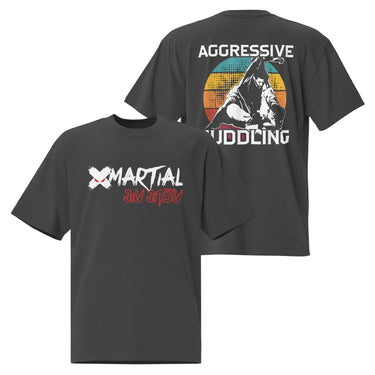 Jiu Jitsu Shirt Oversized Aggressive Cuddling XMARTIAL