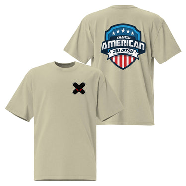 Jiu Jitsu Shirt Oversized American XMARTIAL