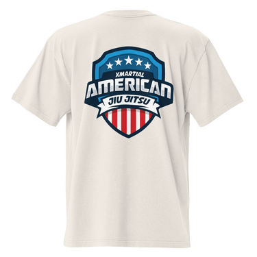 Jiu Jitsu Shirt Oversized American XMARTIAL