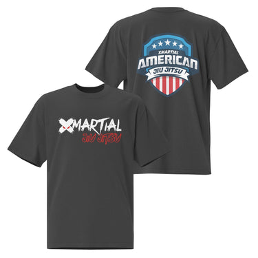 Jiu Jitsu Shirt Oversized American XMARTIAL