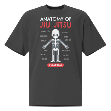 Jiu Jitsu Shirt Oversized Anatomy XMARTIAL