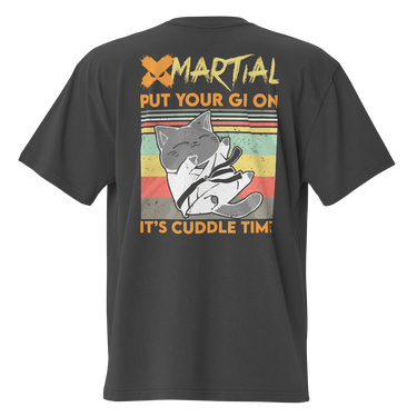 Jiu Jitsu Shirt Oversized Cuddle Time XMARTIAL