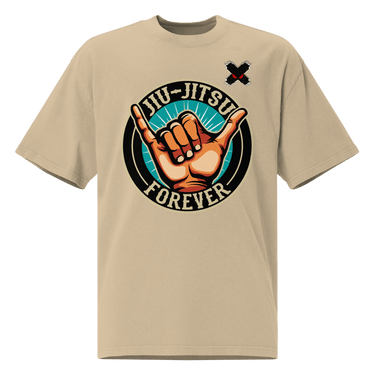 Jiu Jitsu Shirt Oversized Forever XMARTIAL