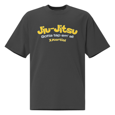 Jiu Jitsu Shirt Oversized Gotta Tap Em All XMARTIAL