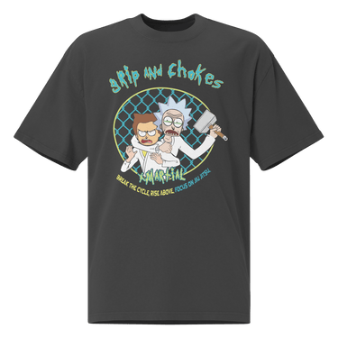 Jiu Jitsu Shirt Oversized Grip and Choke XMARTIAL