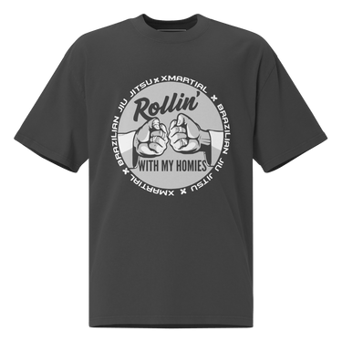 Jiu Jitsu Shirt Oversized Homies XMARTIAL