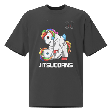 Jiu Jitsu Shirt Oversized Jitsucorns XMARTIAL