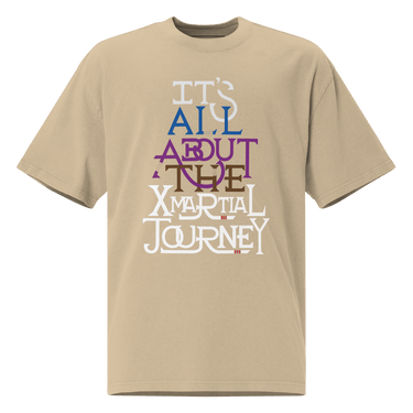 Jiu Jitsu Shirt Oversized Journey XMARTIAL