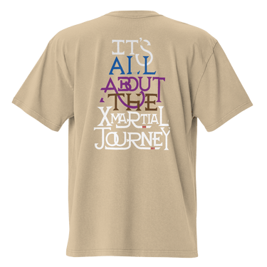 Jiu Jitsu Shirt Oversized Journey XMARTIAL