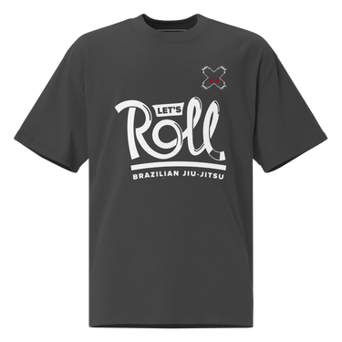 Jiu Jitsu Shirt Oversized Let's Roll XMARTIAL