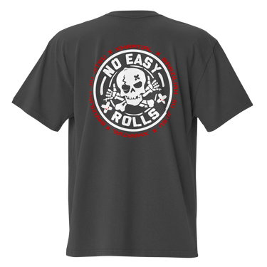 Jiu Jitsu Shirt Oversized No Easy Roll XMARTIAL