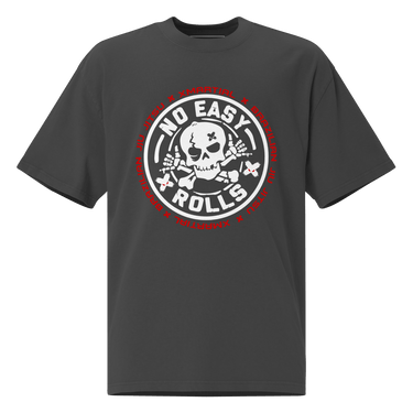 Jiu Jitsu Shirt Oversized No Easy Roll XMARTIAL