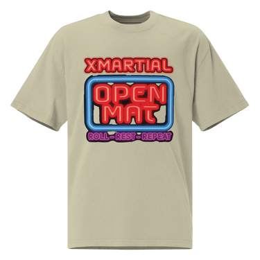 Jiu Jitsu Shirt Oversized Open Mat XMARTIAL