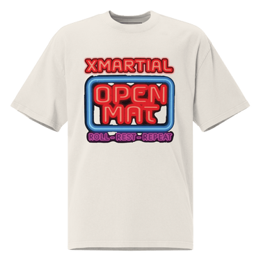 Jiu Jitsu Shirt Oversized Open Mat XMARTIAL