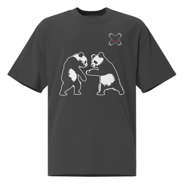 Jiu Jitsu Shirt Oversized Panda Punch XMARTIAL