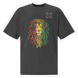 Jiu Jitsu Shirt Oversized Rasta Lion XMARTIAL