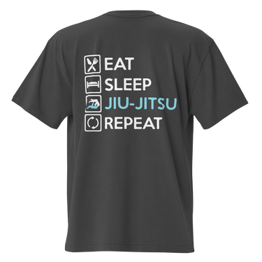 Jiu Jitsu Shirt Oversized Repeat XMARTIAL