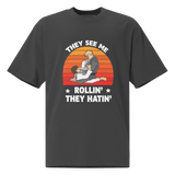 Jiu Jitsu Shirt Oversized Rollin' XMARTIAL