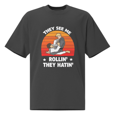 Jiu Jitsu Shirt Oversized Rollin' XMARTIAL