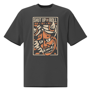 Jiu Jitsu Shirt Oversized Shut Up XMARTIAL