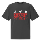 Jiu Jitsu Shirt Oversized Strangle Things XMARTIAL