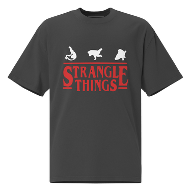 Jiu Jitsu Shirt Oversized Strangle Things XMARTIAL