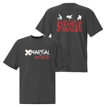 Jiu Jitsu Shirt Oversized Strangle Things XMARTIAL