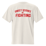 Jiu Jitsu Shirt Oversized Sweet Science XMARTIAL