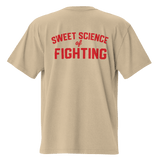 Jiu Jitsu Shirt Oversized Sweet Science XMARTIAL