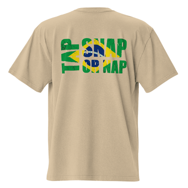 Jiu Jitsu Shirt Oversized Tap Snap Nap XMARTIAL