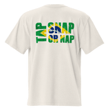 Jiu Jitsu Shirt Oversized Tap Snap Nap XMARTIAL