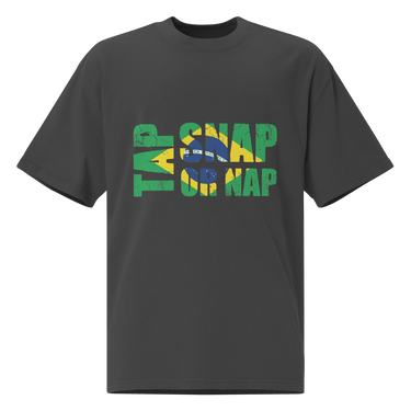 Jiu Jitsu Shirt Oversized Tap Snap Nap XMARTIAL