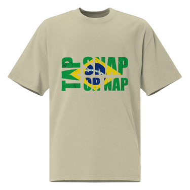 Jiu Jitsu Shirt Oversized Tap Snap Nap XMARTIAL