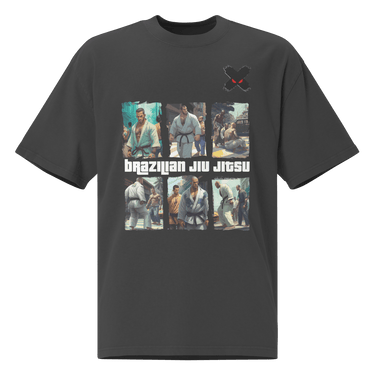 Jiu Jitsu Shirt Oversized Thug-Jitsu XMARTIAL