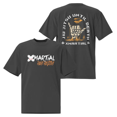 Jiu Jitsu Shirt Oversized Until Death XMARTIAL