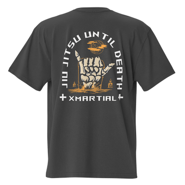 Jiu Jitsu Shirt Oversized Until Death XMARTIAL