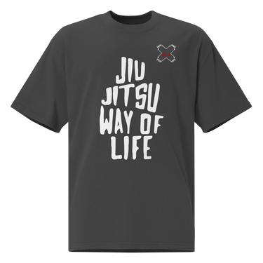 Jiu Jitsu Shirt Oversized Way of Life XMARTIAL