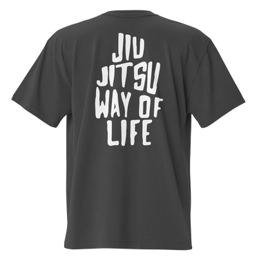 Jiu Jitsu Shirt Oversized Way of Life XMARTIAL