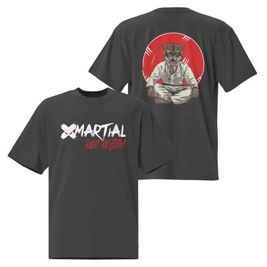 Jiu Jitsu Shirt Oversized Wolf in Gi XMARTIAL