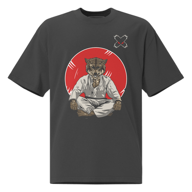 Jiu Jitsu Shirt Oversized Wolf in Gi XMARTIAL