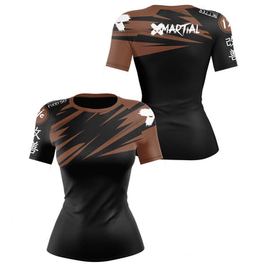 Jiu Jitsu Women's Rank BJJ Rash Guard XMARTIAL