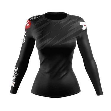 Jiu Jitsu Women's Rank BJJ Rash Guard XMARTIAL