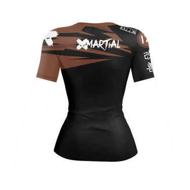 Jiu Jitsu Women's Rank BJJ Rash Guard XMARTIAL