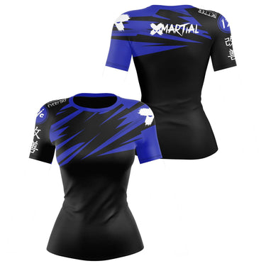 Jiu Jitsu Women's Rank BJJ Rash Guard XMARTIAL