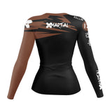 Jiu Jitsu Women's Rank BJJ Rash Guard XMARTIAL